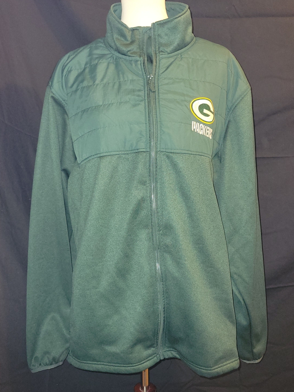 Dunbrooke Green Packers Performance Jacket